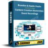 Brandon & Kaelin Poulin – Content Creation Masterclass Event Recordings