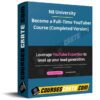 N8 University – Become a Full–Time YouTuber Course (Completed Version)