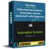 Dave Nick – Online Business Academy – Automation Systems (Unlimited Traffic Generator)