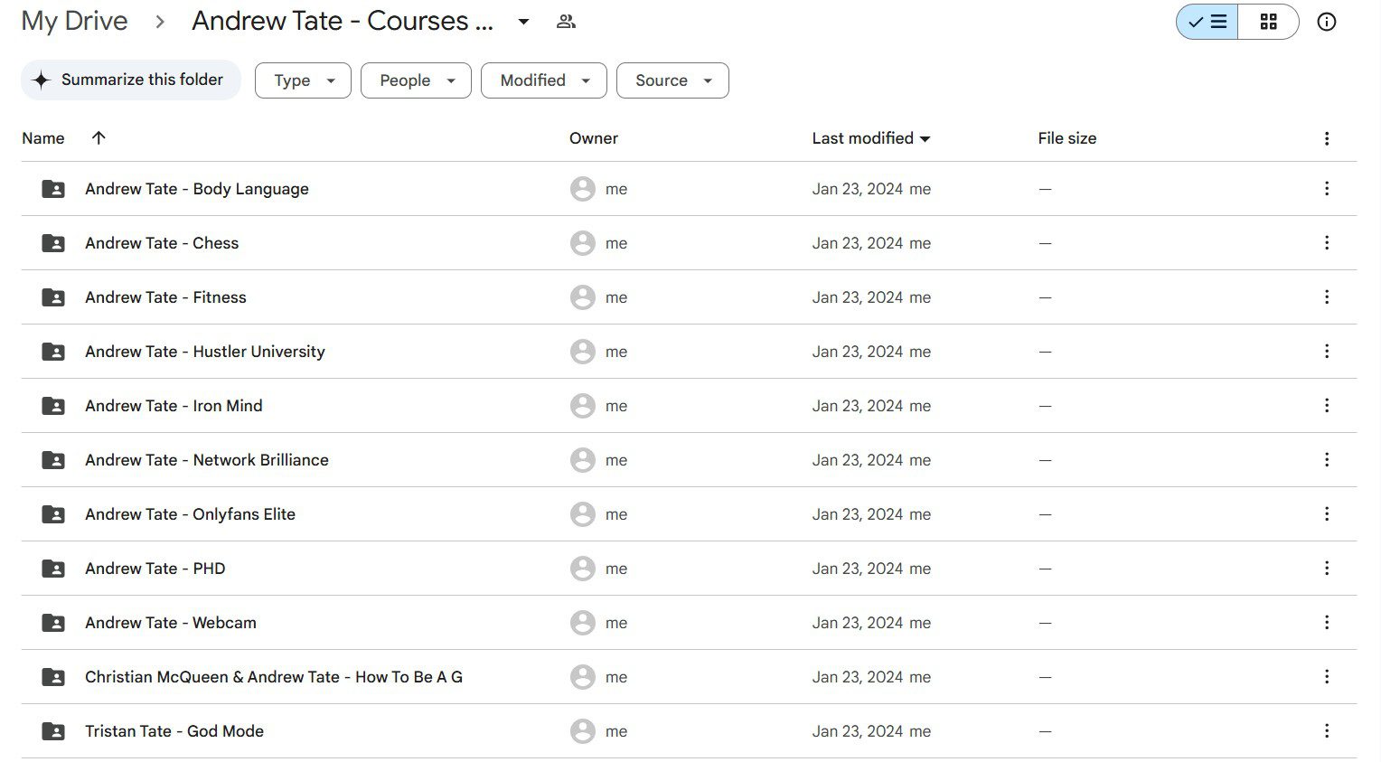 Courses Crate