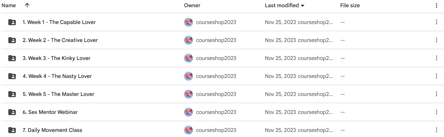 Courses Crate