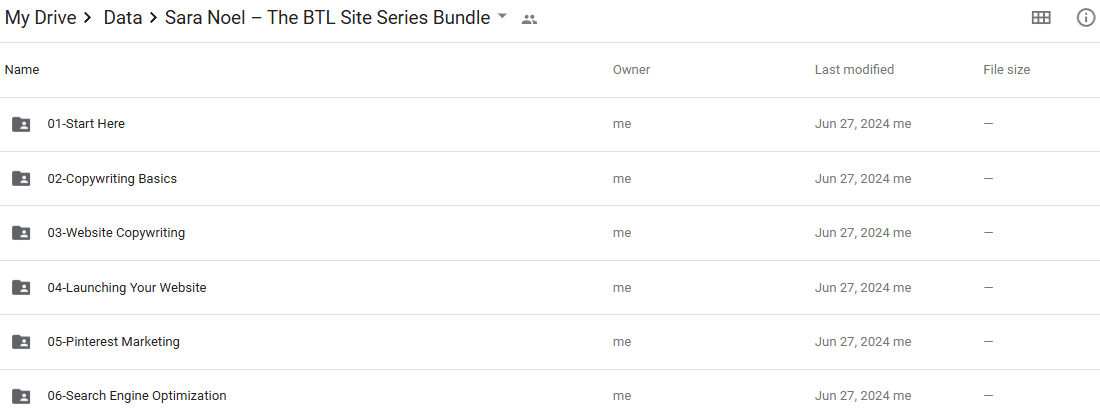 Courses Crate