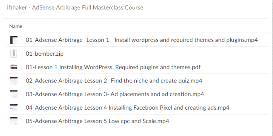 Courses Crate