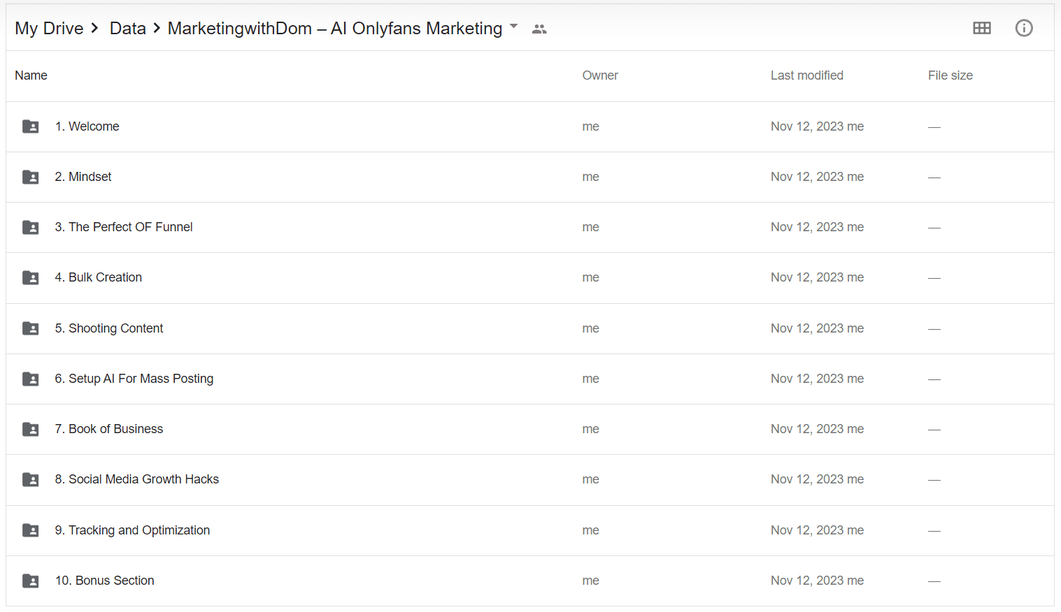 Courses Crate