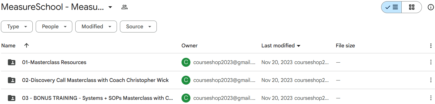 Courses Crate