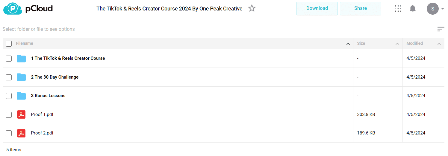 Courses Crate